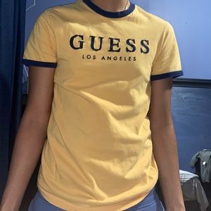 Worn guess shirt. Size M fits pretty good